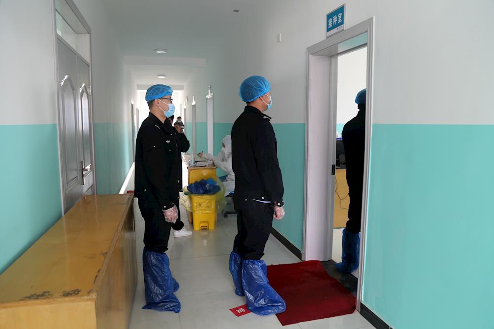 六团新冠疫苗接种正在进行中