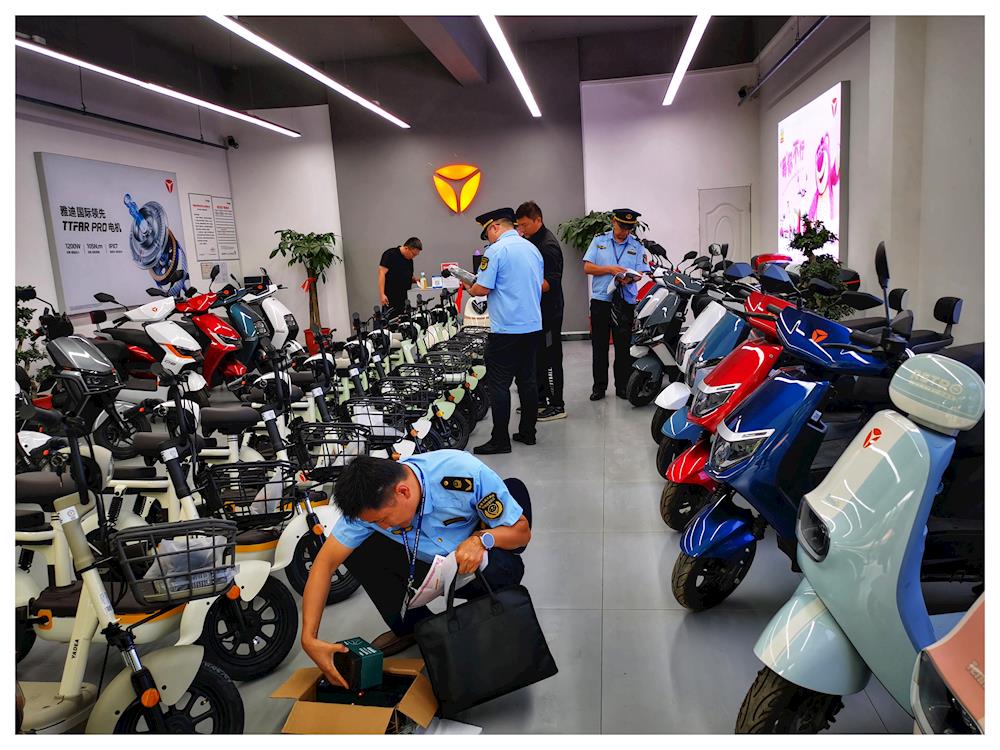 兵团市场监管局检查组在师市开展电动自行车安全隐患整治专项执法检查