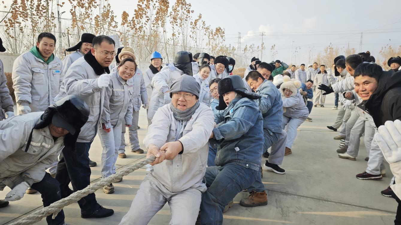 共享运动激情  绽放青松风采——青松化工有限公司党委冬季运动会点燃职工运动热情
