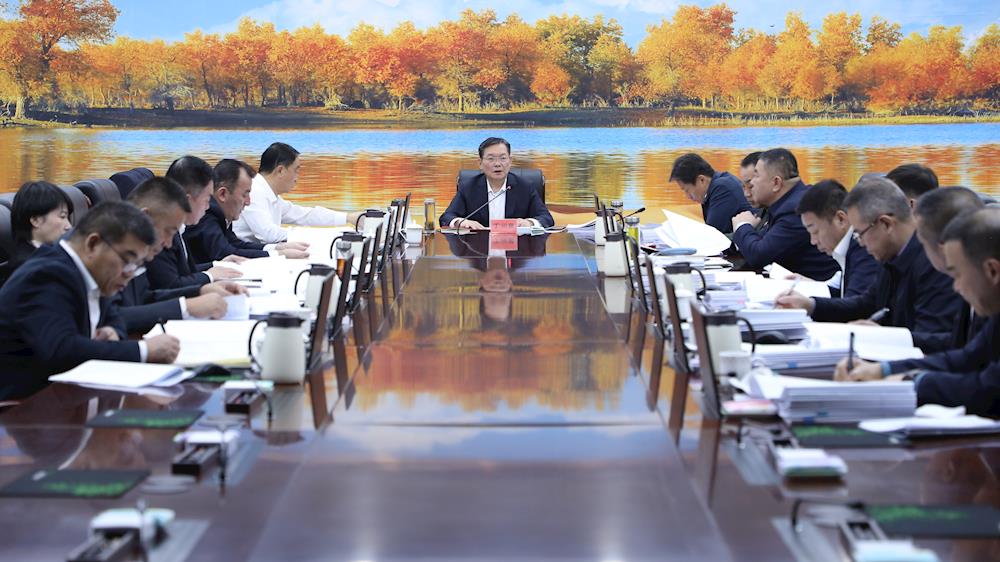 十二届师市党委常委会召开会议 传达学习贯彻习近平总书记重要讲话重要指示精神