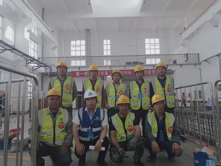 新城建司建筑分公司技能健儿在“台阿杯”职业技能竞赛中斩获佳绩